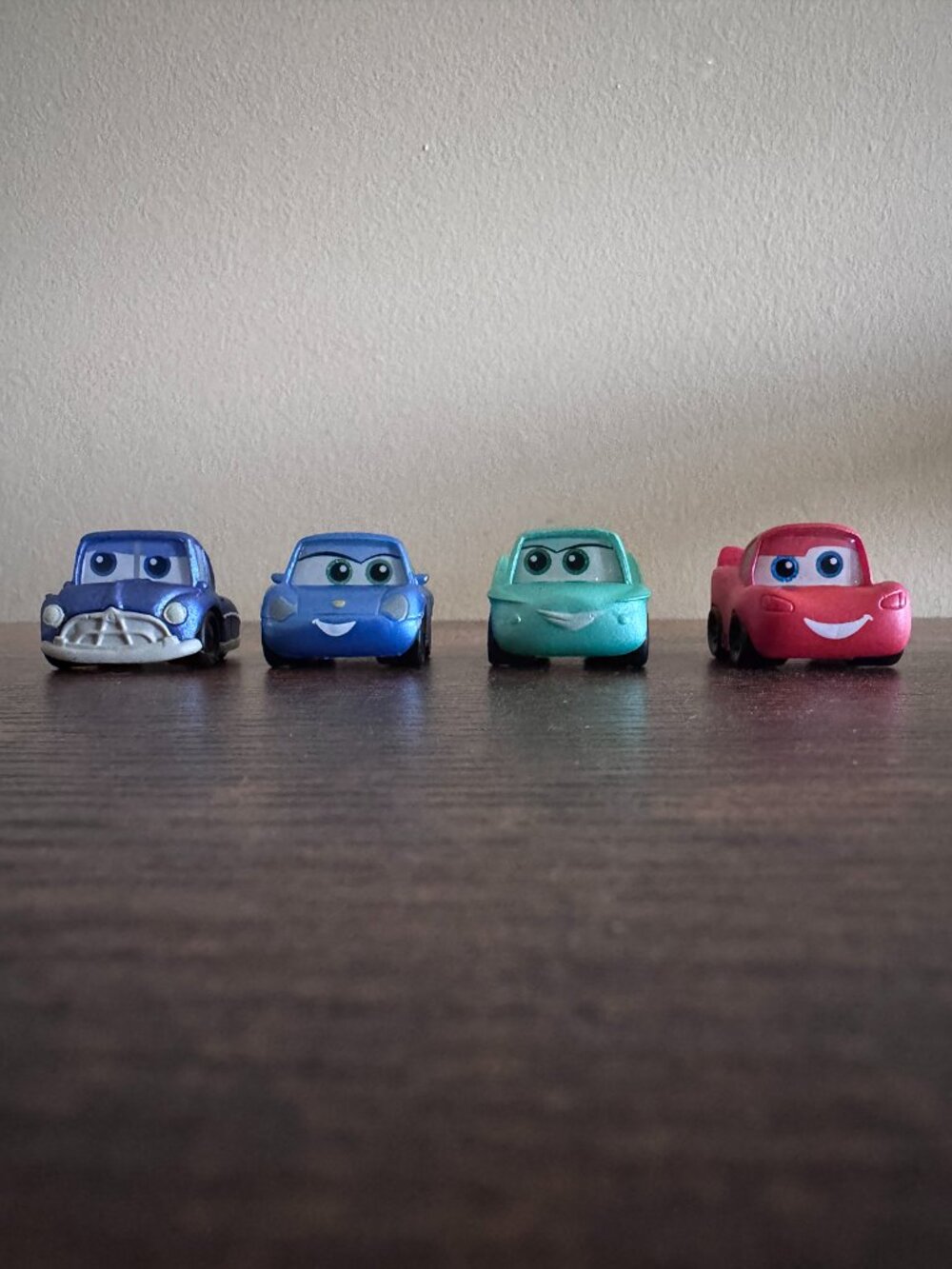DISNEY DOORABLES PIXAR CARS SET OF 4